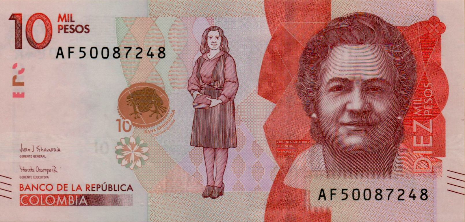 Colombia 10 2018 UNC P-460/d